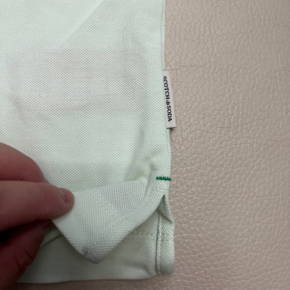 NWT - Scotch & Soda Men’s Classic Logo Polo Shirt - Size L - Picture 6 of 10